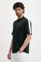 Bavlněné tričko Armani Exchange zelená barva, s potiskem, XM000322 AF10361