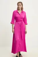 Šaty Answear.LAB růžová barva, maxi