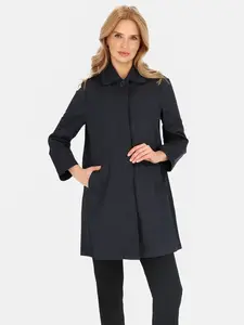 PERSO Dámský přechodný kabát s límcem