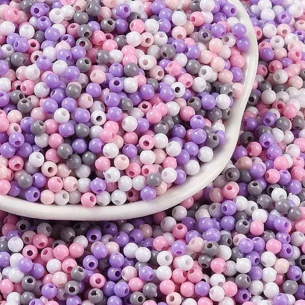 Opaque Acrylic Beads