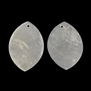 Horse Eye Capiz Shell Pendants