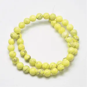 Natural Howlite Beads