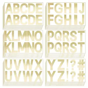PVC Letter Stickers