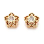 Brass Pave Clear Cubic Zirconia Multi-Strands Links