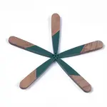 Resin & Walnut Wood Pendants