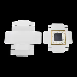 Gold Stamping Polka Dot Cardboard Gift Package Boxes