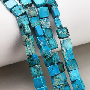 Dyed Natural Imperial Jasper Beads Strands