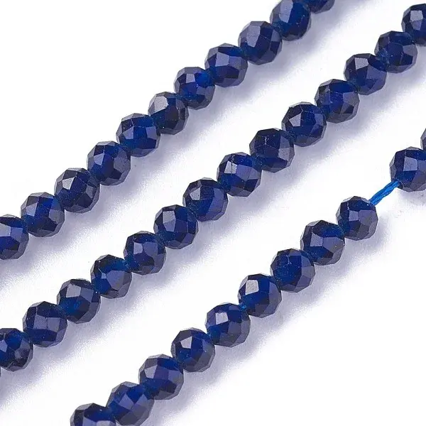 Faceted Glass Beads Strands