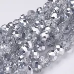 Electroplate Glass Bead Strands