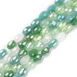 Electroplate Glass Beads Strands