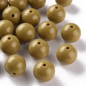 Opaque Acrylic Beads