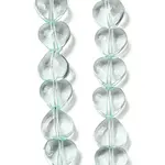 Baking Paint Transparent Glass Beads Strands