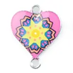 Alloy Enamel Connector Charms