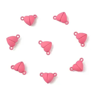 10 Sets Alloy Magnetic Clasps with Loops