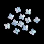 Dyed & Heated Glass Bead Caps