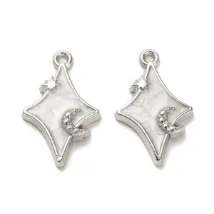Alloy Enamel Pendants