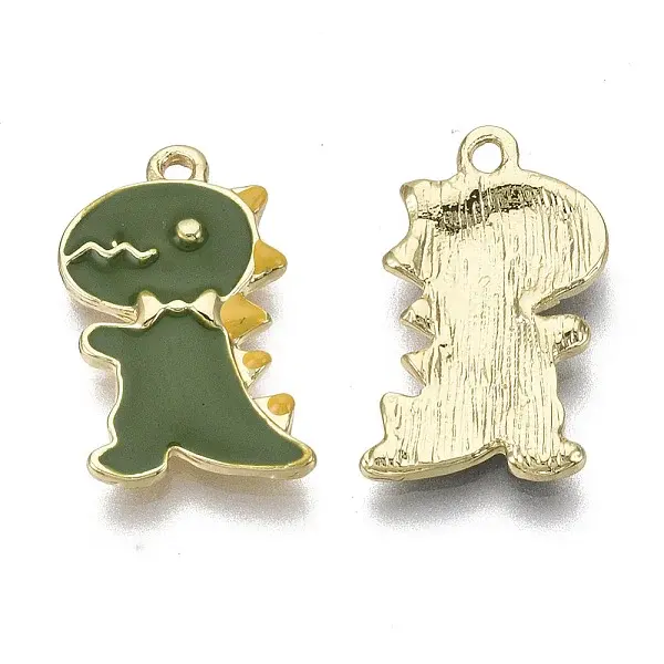 Alloy Enamel Pendants