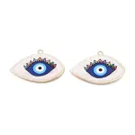 Printed Alloy Enamel Big Pendants