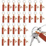 26Pcs Iron Key Ring Keychain