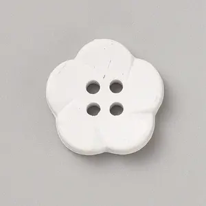 Spray Painted Plastic Buttons