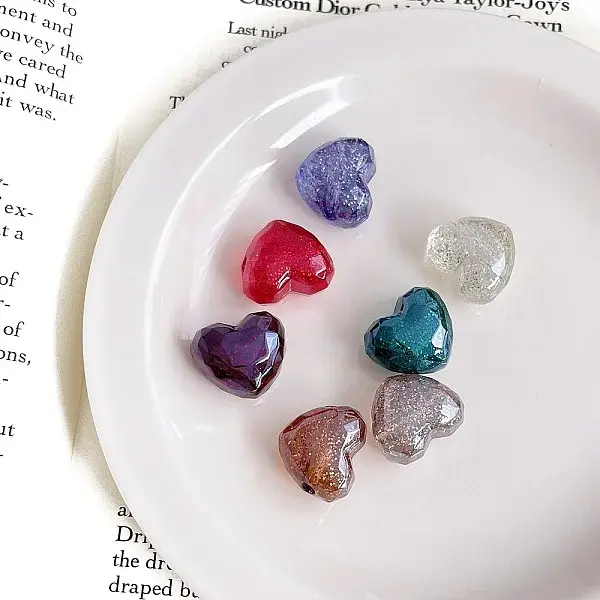 Transparent Acrylic Beads