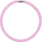 Preciosa Třpytivý náhrdelník Scarlette fuchsiový 7250 55