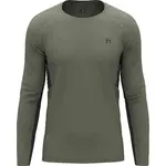 Hannah TARAN L/S Pánské funkční tričko, tmavě zelená, velikost