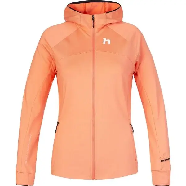 Hannah ELI HOODY Dámská funkční mikina, oranžová, velikost