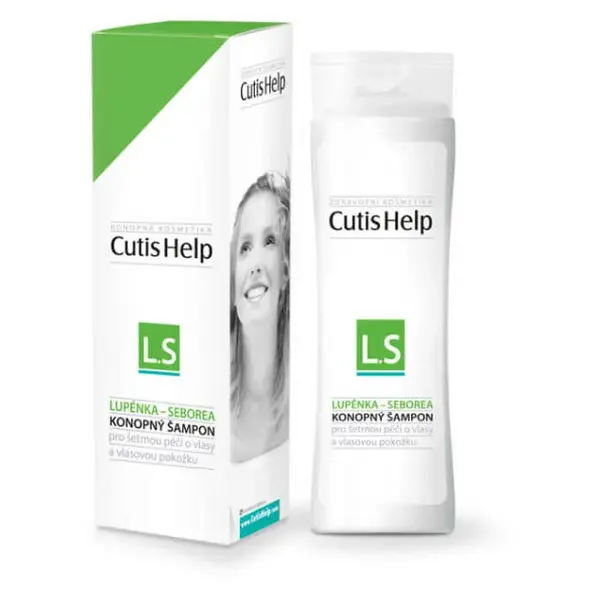 CUTISHELP Lupénka-Seborea Konopný šampon 200 ml
