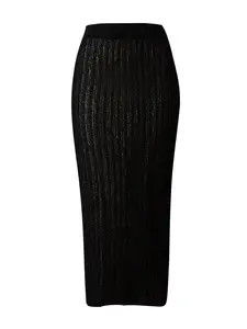 WEEKDAY Sukňa 'Ada'  čierna