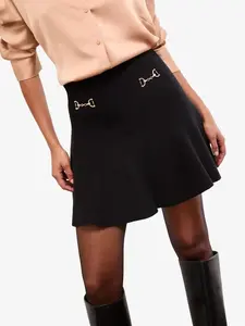 Lipsy Sukňa  čierna