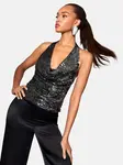 Lipsy Top  čierna
