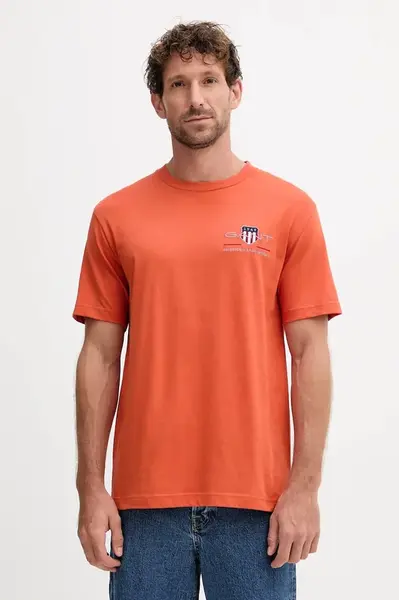 Bavlněné tričko Gant