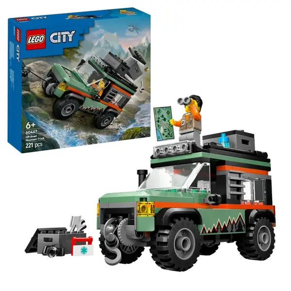 LEGO® City 60447 Terénní horské nákladní auto 4x4