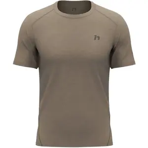Hannah PELTON II Pánské funkční tričko, hnědá, velikost