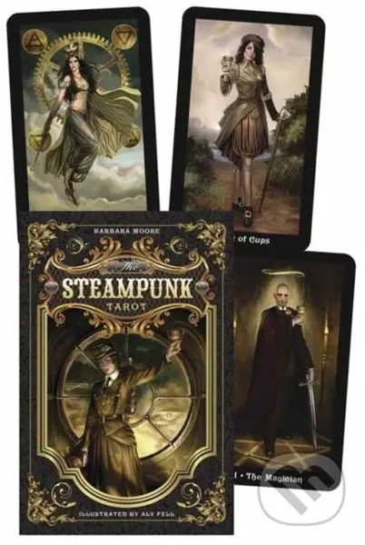 The Steampunk Tarot - Aly Fell, Barbara Moore - kniha z kategorie Zdraví a životní styl