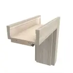 Obložková zárubňa DRE 60 cm dub pískový pre hrúbku steny 14-16 cm pravá O4DPI60P