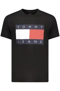 Černé triko Tommy Jeans