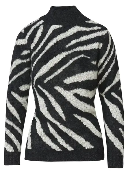 KOROSHI Sveter  čierna / biela