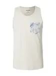JACK & JONES Tričko 'JJHONOLULU'  krémová