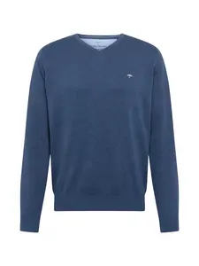 FYNCH-HATTON Sveter  modrá melírovaná / biela