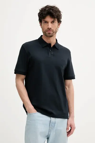 BOSS Orange  Bavlněné polo tričko  Pe_Interlock