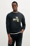 Bavlněná mikina BOSS