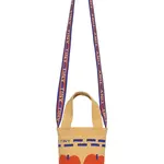 Dětská kabelka Tinycottons TANGERINES SMALL TOTE BAG béžová barva, SS25-390