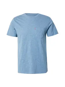 LEVI'S ® Tričko 'Classic Pocket Tee'  modrá denim