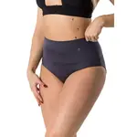GOLDBEE SHAPEWEAR SWIMWEAR BOTTOMS Dámske sťahovacie plavecké nohavičky, tmavo sivá, veľkosť XXL