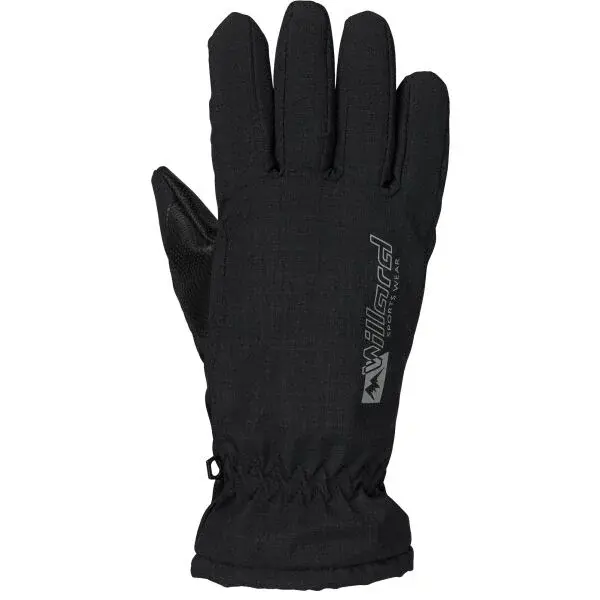 Willard HENNAS Dámske zimné rukavice, čierna, veľkosť