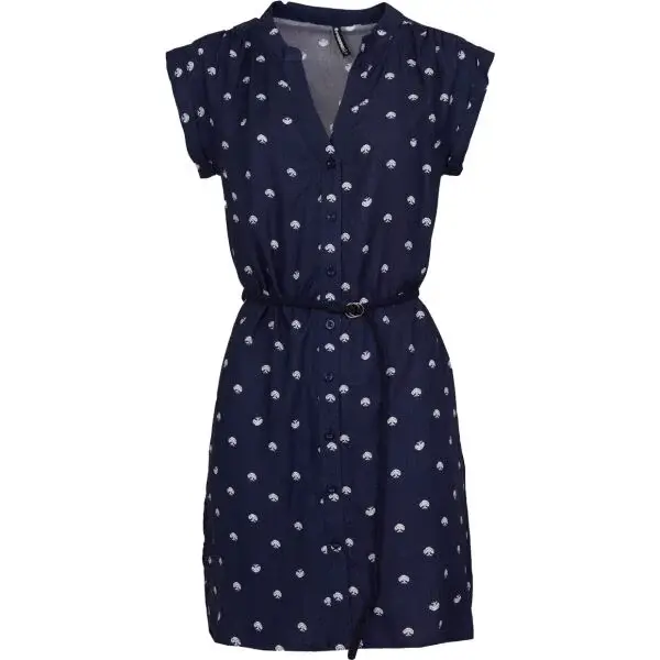 FUNDANGO MONA Dámské šaty, modrá, velikost