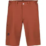 Hannah WORTH Pánske strečové šortky, červená, veľkosť