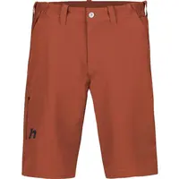 Hannah WORTH Pánske strečové šortky, červená, veľkosť